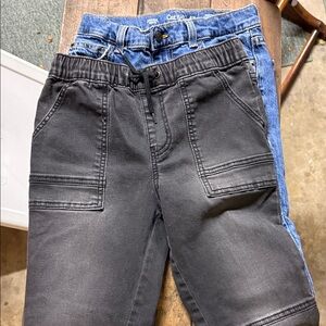 Cat & Jack Kids' Black and Blue Jeans